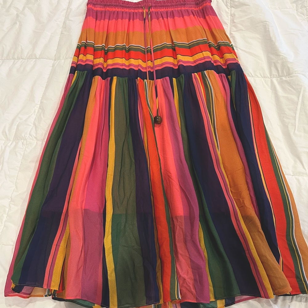 NWT Farm Rio size small gorgeous colorful, boho skirt. Never been worn.
